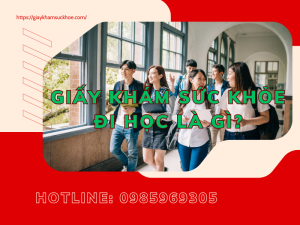 Giấy khám sức khỏe đi học là gì? Danh mục và địa chỉ khám