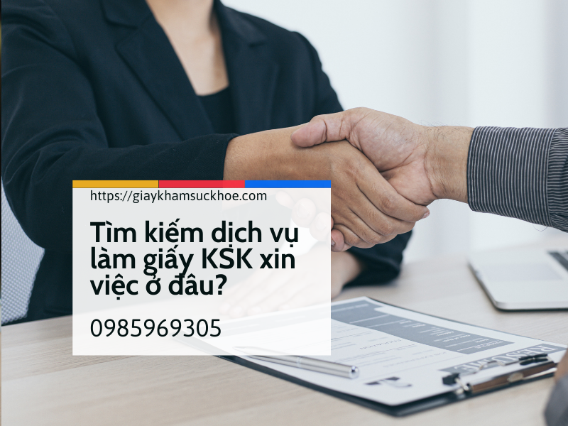 Những điều cần biết về dịch vụ giấy khám sức khỏe xin việc
