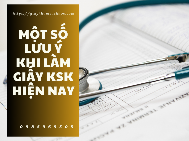 Tất tần tật những điều cần biết khi làm giấy sức khỏe