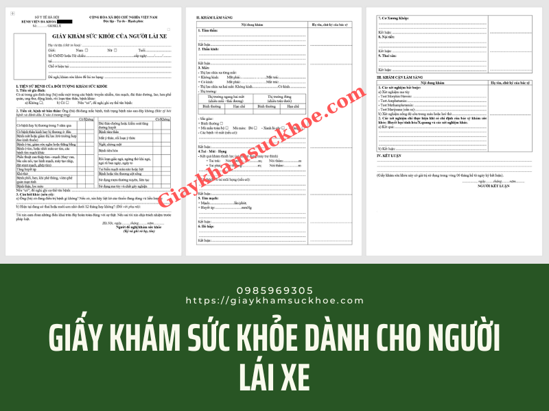 Tất tần tật những điều cần biết khi làm giấy khám sức khỏe