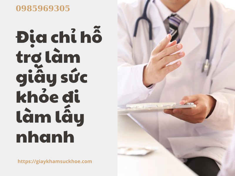 Vì sao cần chứng nhận sức khỏe khi đi làm?