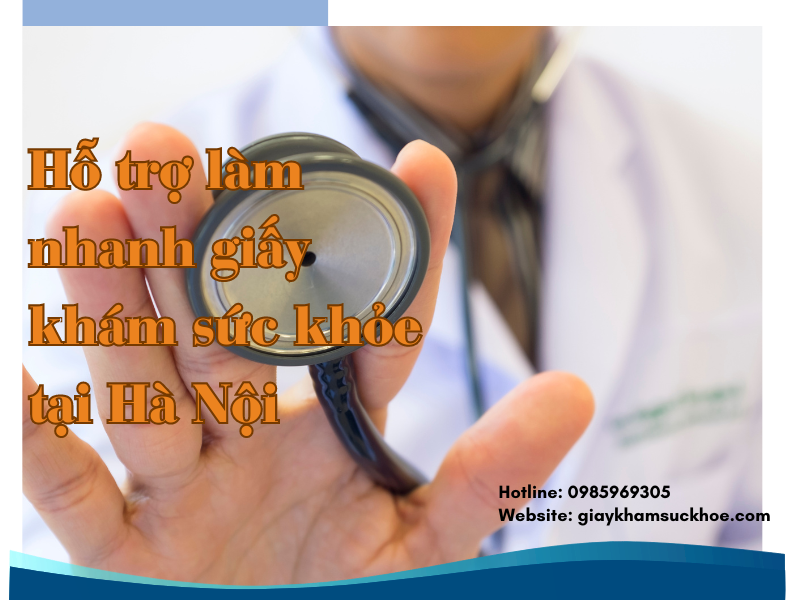 Giấy khám sức khỏe bệnh viện ĐK Phú Xuyên