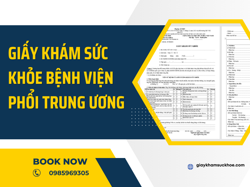 Thông tin về bệnh viện Phổi Trung ương