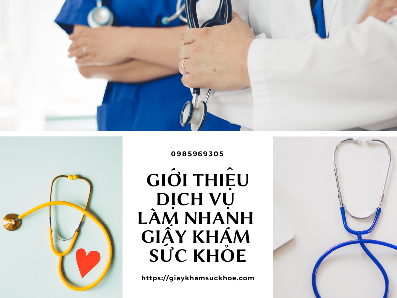 Giấy khám sức khỏe PK Liên Hồng - Đan Phượng