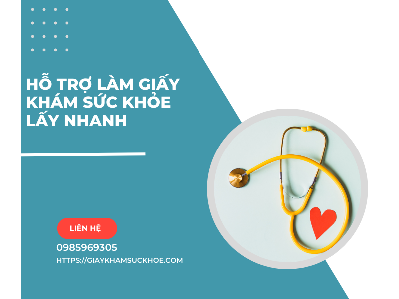 Danh sách địa chỉ làm giấy khám sức khỏe Cà Mau uy tín