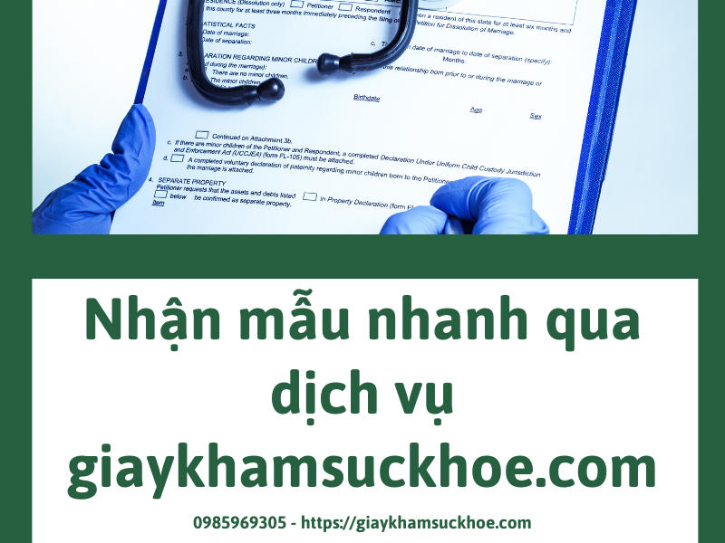 Cách lấy mẫu giấy kết quả khám bệnh online nhanh chóng