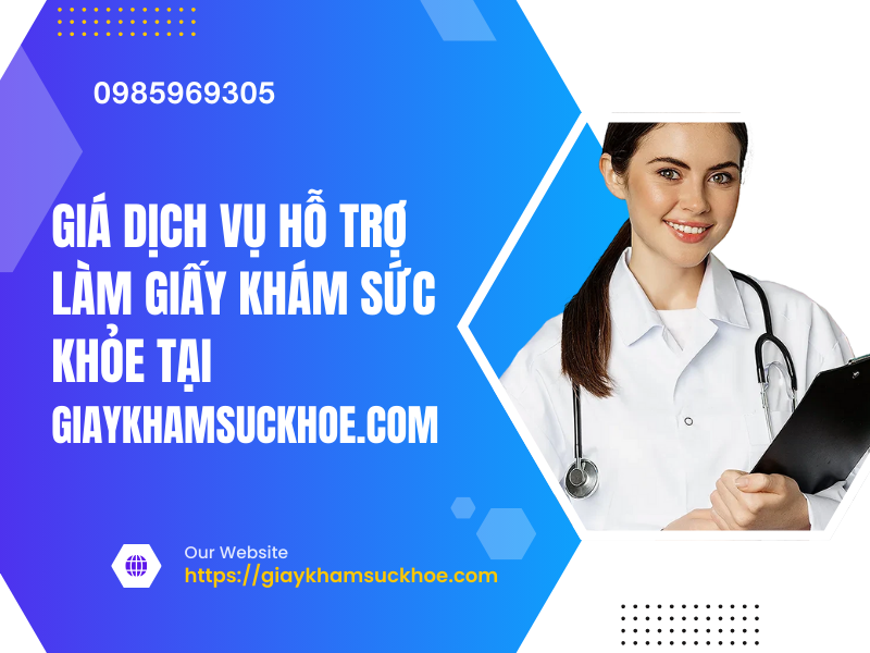Chi phí làm giấy khám sức khỏe xin việc, đi nước ngoài và thi bằng lái