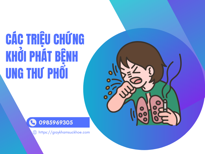 Ung thư phổi: nguyên nhân và các triệu chứng khởi phát bạn cần biết