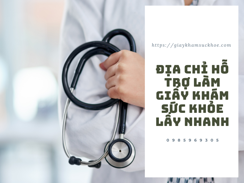 Danh sách địa chỉ làm giấy khám sức khỏe Hòa Bình