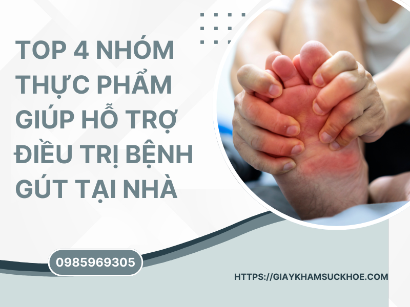 Top 4 nhóm thực phẩm giúp hỗ trợ điều trị bệnh gút tại nhà
