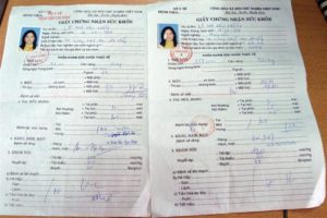 Giấy khám sức khỏe XKLĐ bị từ chối khi nào?