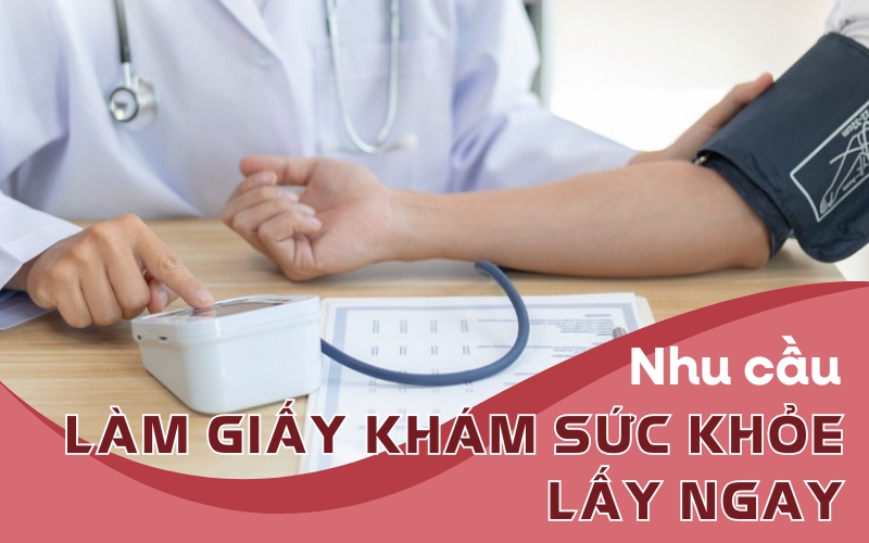 Dịch vụ khám sức khỏe lấy ngay