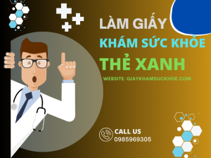 Giấy khám sức khỏe thẻ xanh