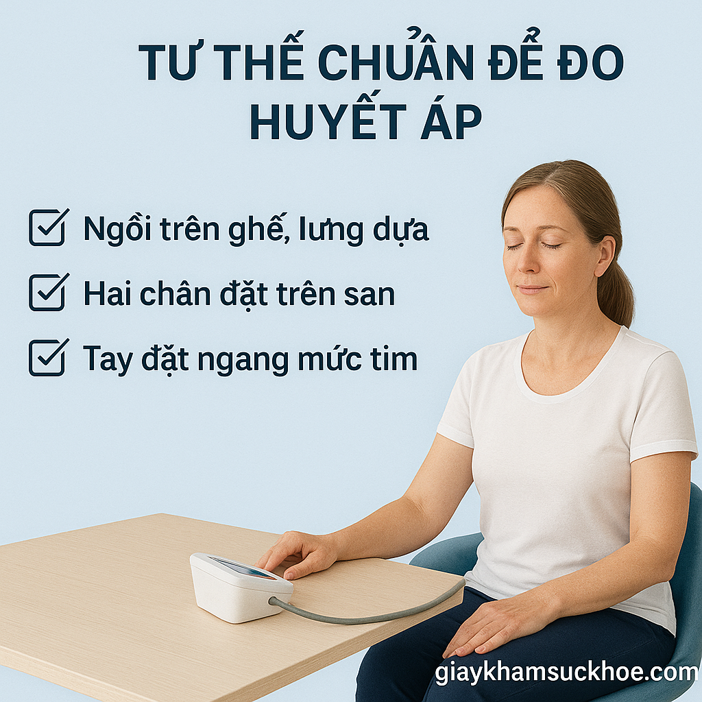 Cách tự đo huyết áp tại nhà không sai số (mới 2025)