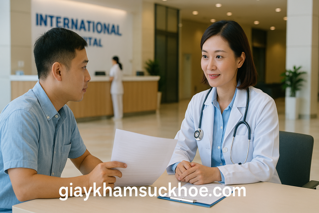 Giay kham suc khoe xin viec 2025