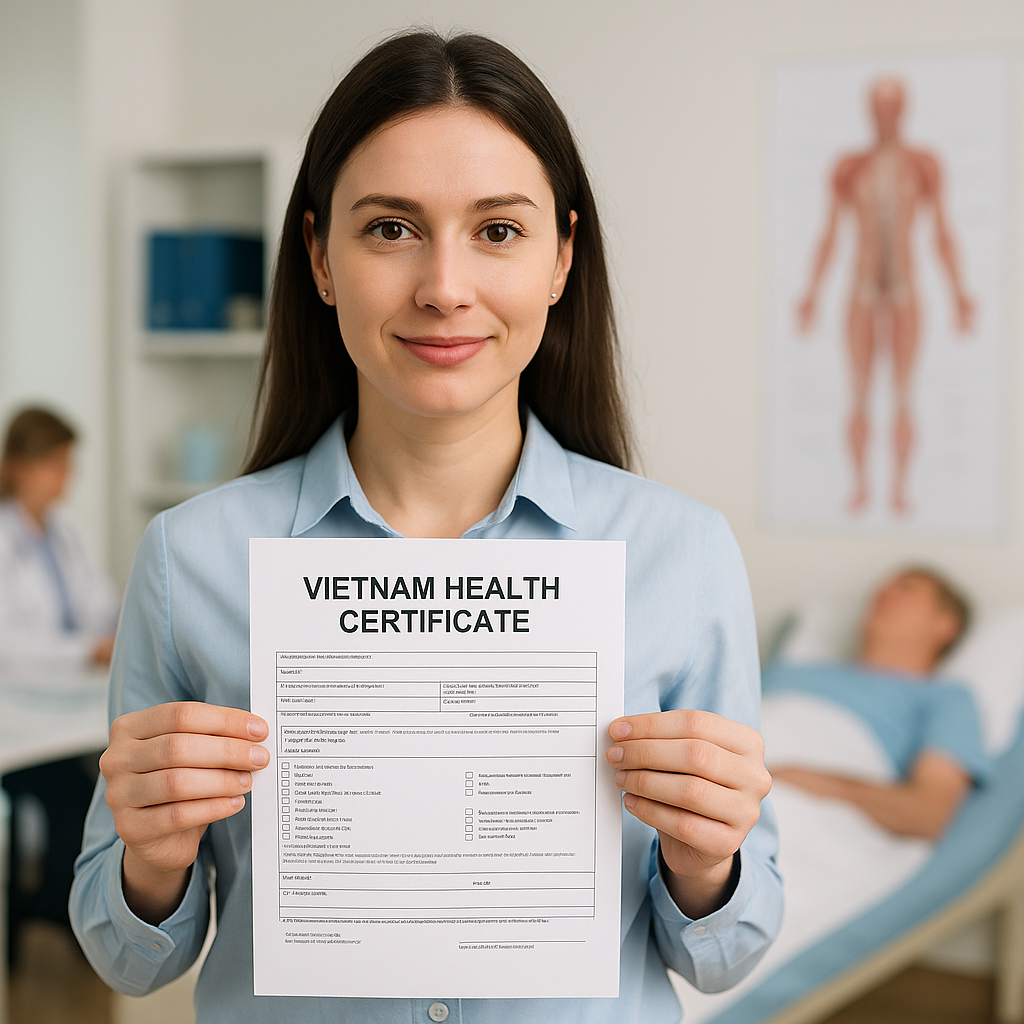 Vietnam health certificate requirements for foreigners