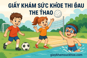Giấy khám sức khỏe thi đấu thể thao