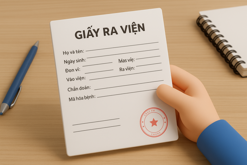 Mất giấy ra viện có xin cấp lại được không 