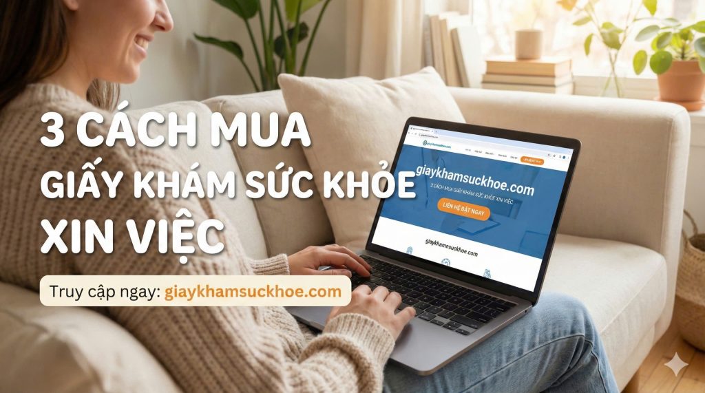 3 cách mua giấy khám sức khỏe xin việc