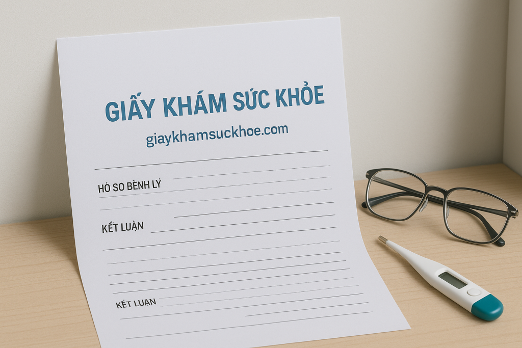 mua giấy khám sức khỏe năm 2026