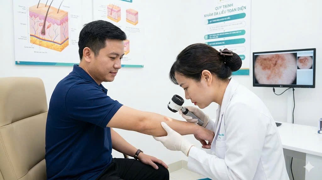 Khám da liễu là gì