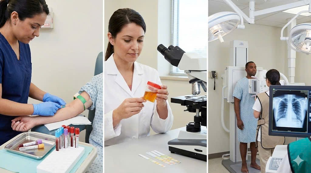 Nội dung xét nghiệm khi khám cận lâm sàng