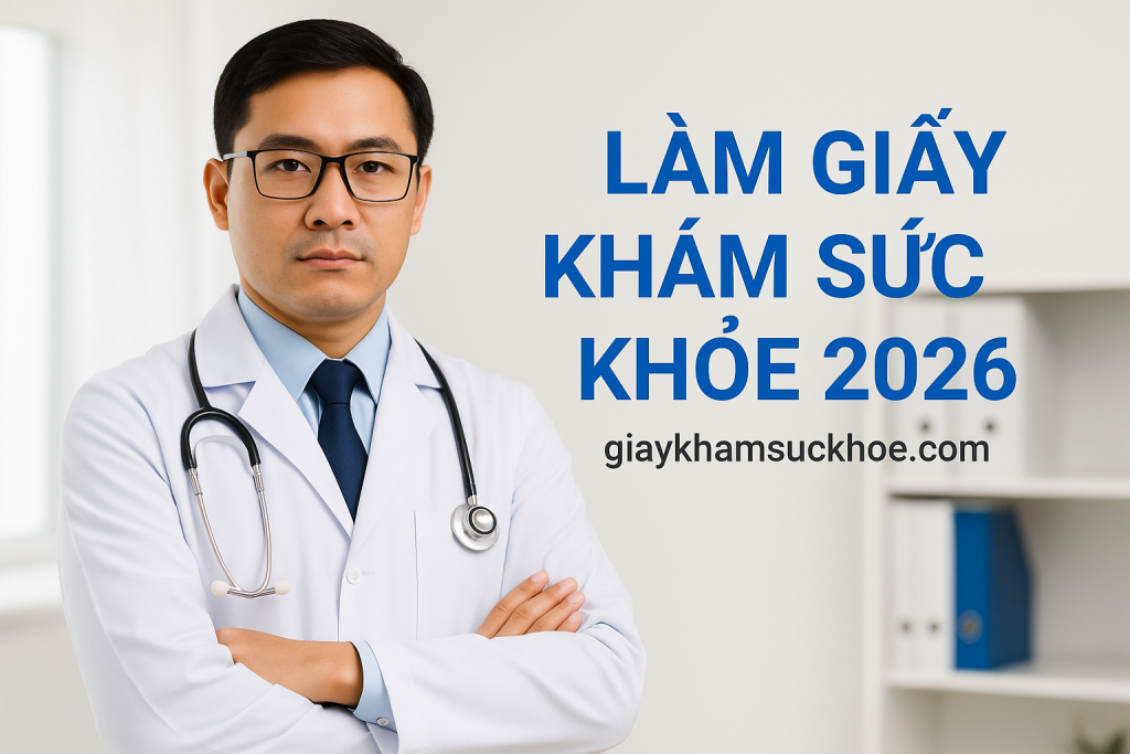 Làm giấy khám sức khỏe 2026
