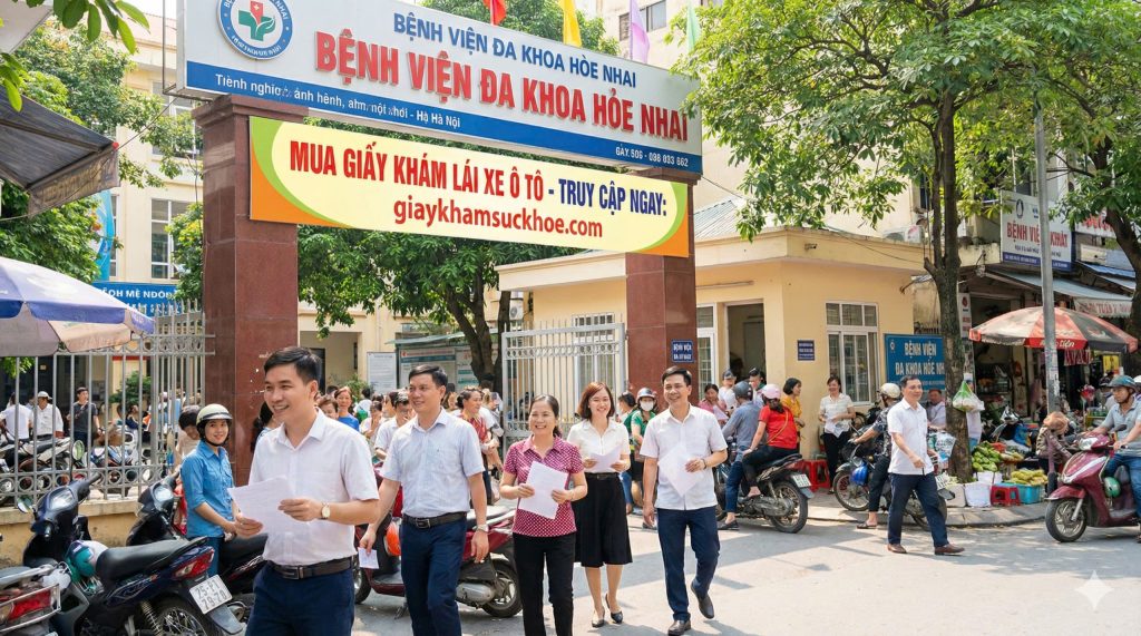Mua giấy khám lái xe ô tô