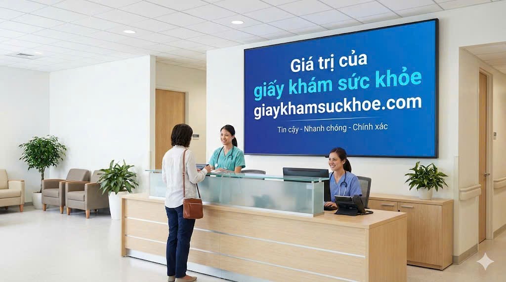 Giá trị của giấy khám sức khỏe
