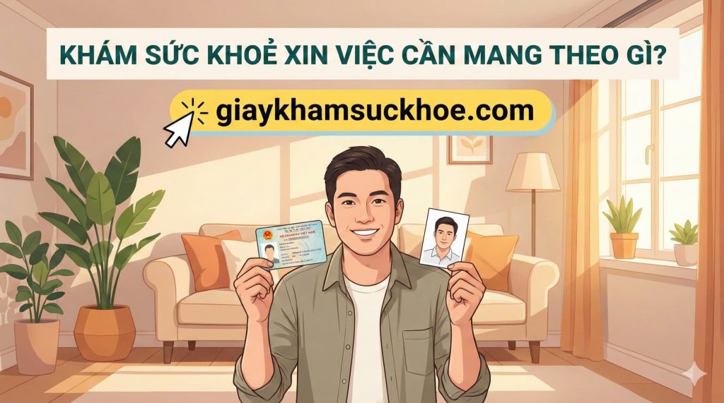 Khám sức khoẻ xin việc cần mang theo gì? Hướng dẫn đầy đủ nhất