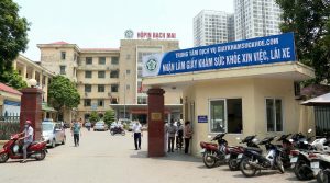 Mẫu giấy khám sức khỏe bệnh viện Bạch Mai