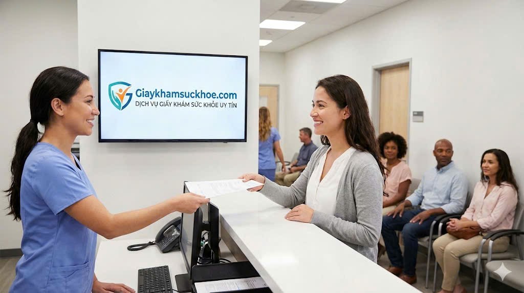 Dịch vụ làm giấy khám sức khỏe uy tín tại Giaykhamsuckhoe.com