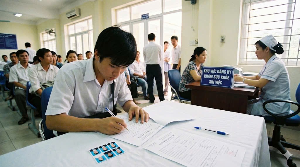 Làm giấy khám sức khỏe xin việc công ty nhanh chóng
