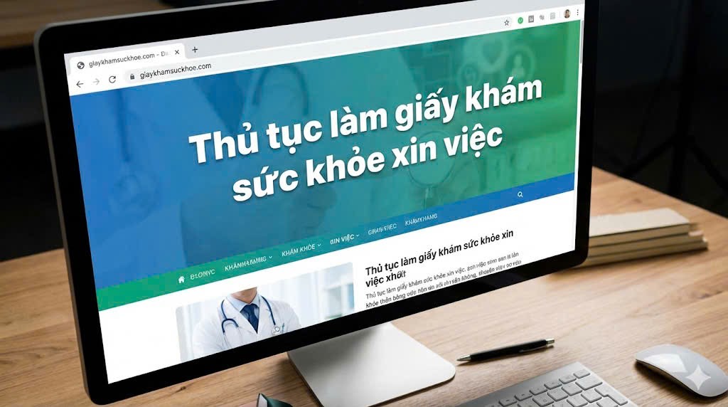 Thủ tục làm giấy khám sức khỏe xin việc 
