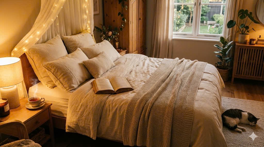 Không gian lý tưởng giúp ngủ sớm