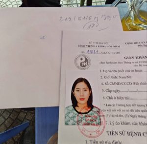 giấy khám sức khỏe xin việc theo thông tư 32/2023