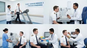 Quy trình khám sức khỏe phi công chuẩn Class 1 tại bệnh viện