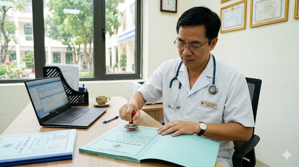 lam giay kham suc khoe lay ngay uy tin