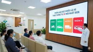 Phân loại sức khỏe lái xe theo thông tư 36 mới nhất 2026