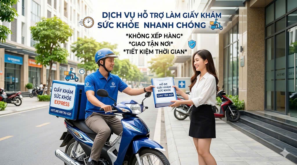 dịch vụ làm giấy khám sức khỏe tân sinh viên lấy ngay uy tín
