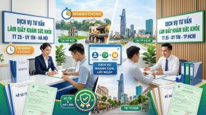 Dịch vụ hỗ trợ làm giấy khám sức khỏe thông tư 25 giao tận nơi