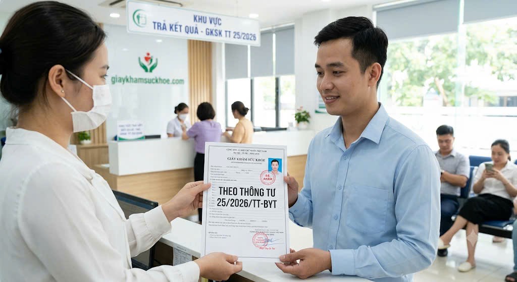 giấy khám sức khỏe tại Hà Nội