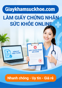 Giấy chứng nhận sức khỏe online