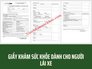 Dịch vụ làm giấy khám sức khỏe lái xe nhanh chóng, uy tín