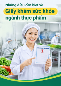Giấy khám sức khỏe ngành thực phẩm