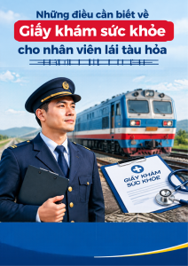 giấy khám sức khỏe nhân viên lái tàu hỏa 