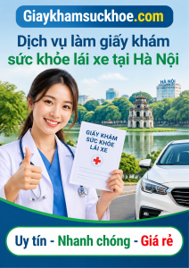 Khám sức khỏe lái xe tại Hà Nội